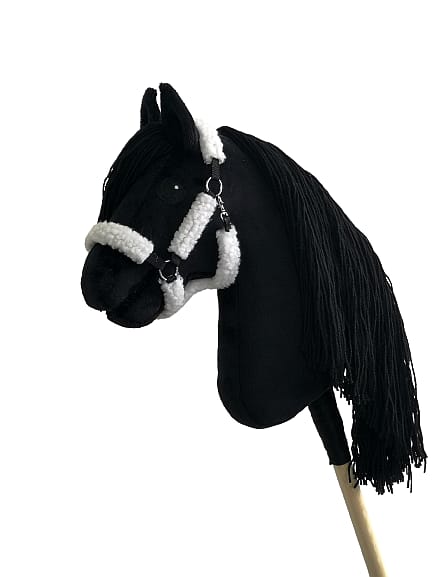 all the way padded halter with plush for hobby horse