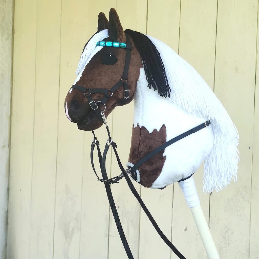 realistic white brown premium hobby horse a4 a4