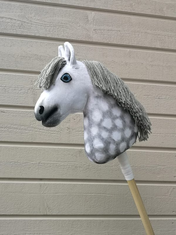 Pony size dapple hobbyhorse