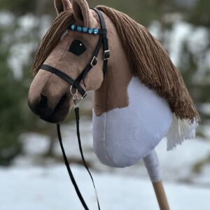 brown white realistic hobby horse 4