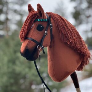 copper hobbyhorse for jumping and tournaments